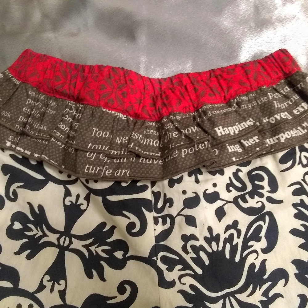 Mustard Pie Holiday Wide Leg Bottoms - Picture 4 of 5